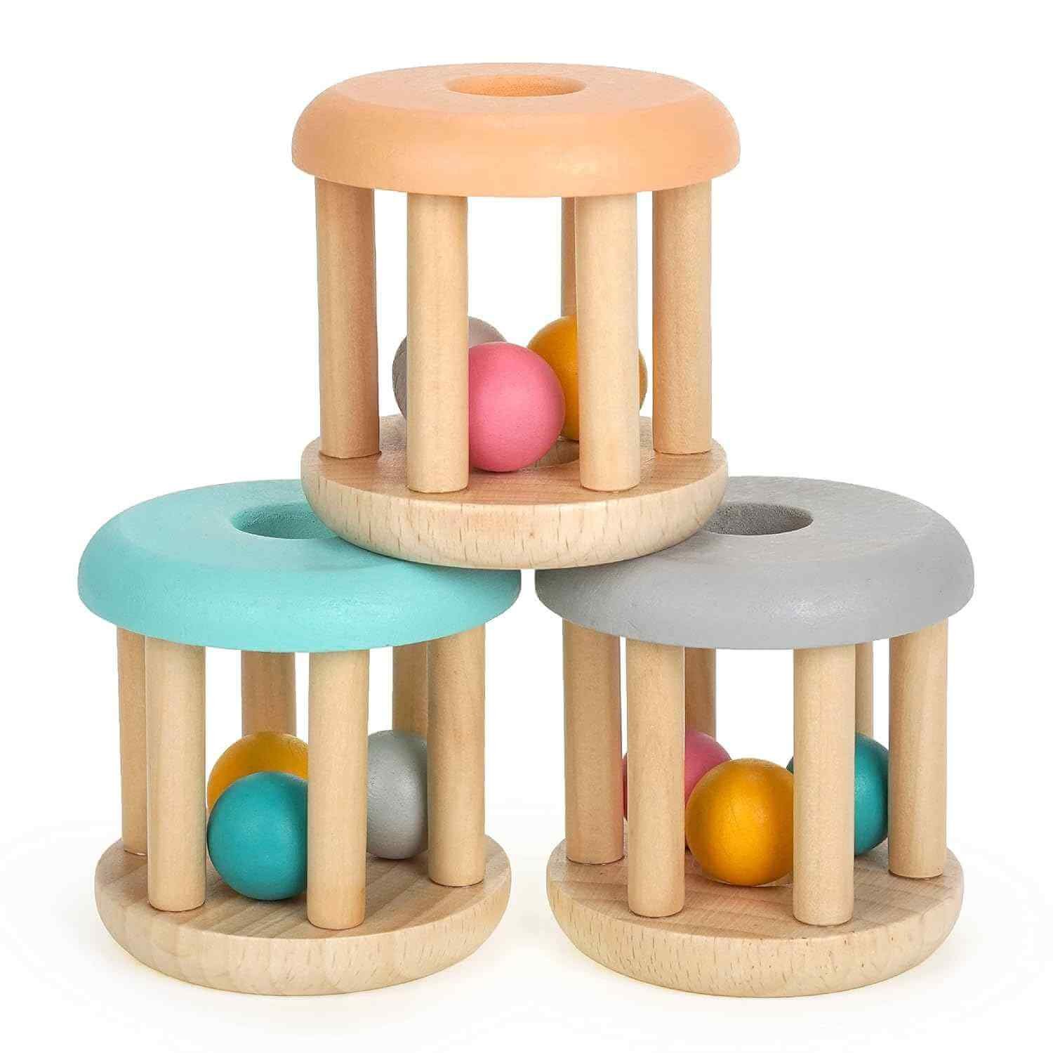 Roll Around Rattle Toy